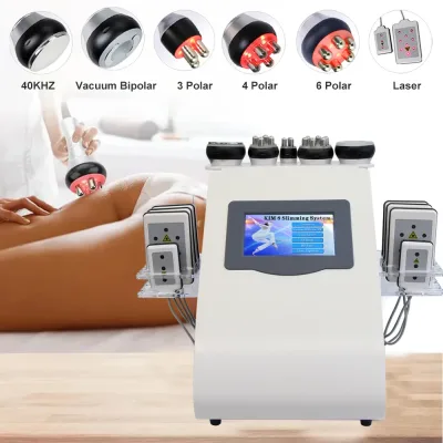 Appareil de cavitation 40K à cinq têtes