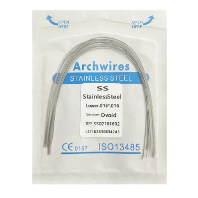 Fils d'arcade orthodontiques en acier inoxydable – image 3