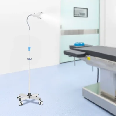 Lampe d'examen dentaire sur pied à LED, blanche – image 2