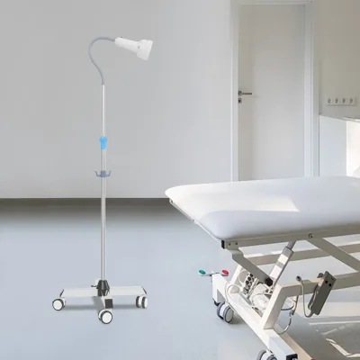 Lampe d'examen dentaire sur pied à LED, blanche – image 3