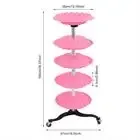Présentoir à vernis rose, 5 niveaux – image 2