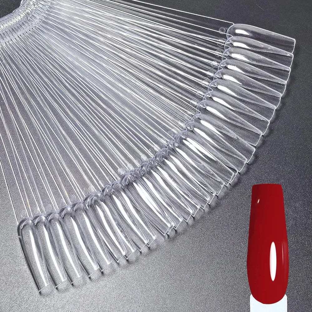 Présentoir d'échantillons d'ongles en acrylique
