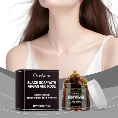 Savon de douche à l'acide hyaluronique et à la rose