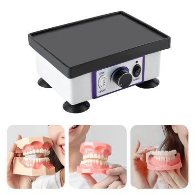 Vibreur dentaire rectangulaire 120 W pour plâtre